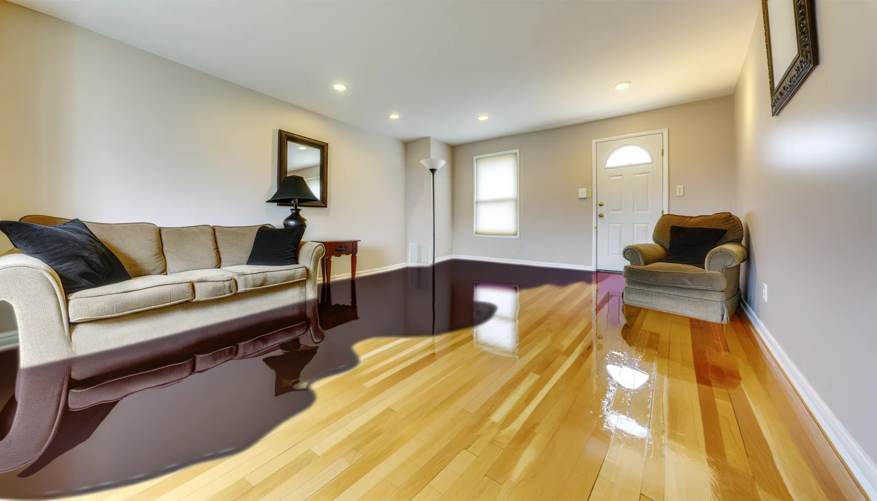 Kitchen Water Damage